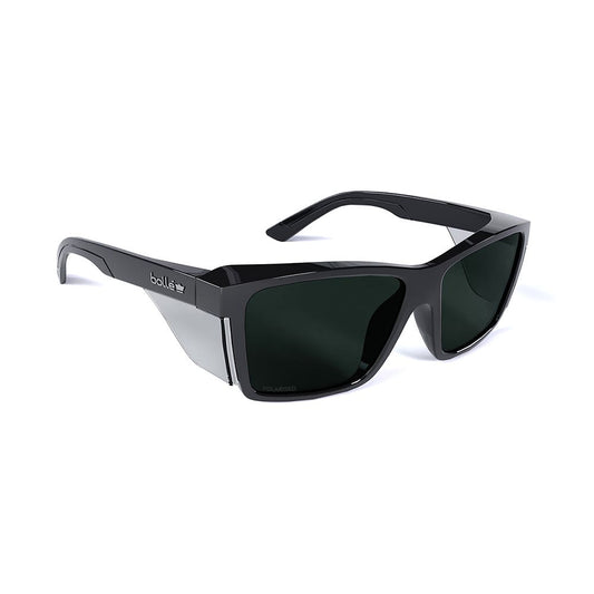 Glasses Smoke Polarized STKS 420 AS Black Gloss Bolle Safety STK42N50A 40055326 STK42N50A