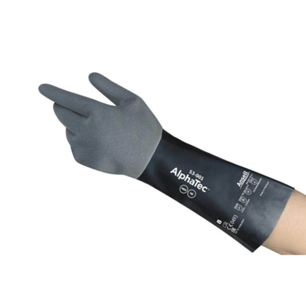 53-001 Alphatec&reg; Chemical Resistant Gloves Neoprene & Nitrile Coated_53001