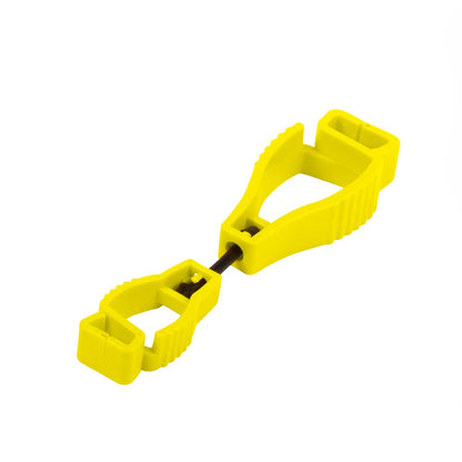 Glove Clip Double Jaw Hi-Vis Yellow 90118181 SEQY2010-Y