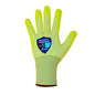Gloves PU/Nitrile Coated Cut 5 Hi-Vis FLEXeCUT Yellow Size 10_55040454_PH554/10