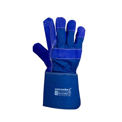 Dockers Gloves Leather Extended Cuff Blue 3XL 55040209 CLECBLUE3XL