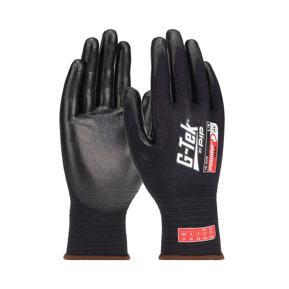 G-Tek&reg; PosiGripMAX&trade; Cut B Seamless Knit Gloves Vend-Pack 16828