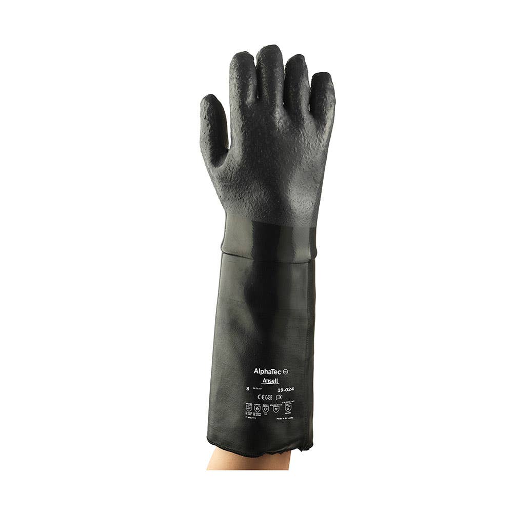 19-024 AlphaTec&reg; Heat & Chemical Resistant Neoprene Gloves 450mm 19024