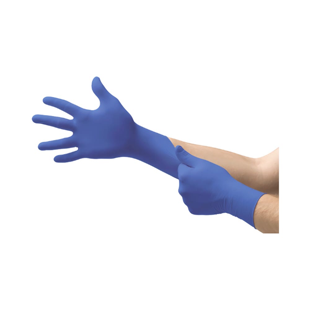 Glove Nitrile, powder-free single use glove  L Blue 313041075-IG 40064464 313041075-IG