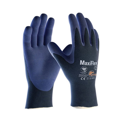 MaxiFlex&reg; Elite&trade; 34-274 General Purpose Gloves Nitrile Palm Coated_34274
