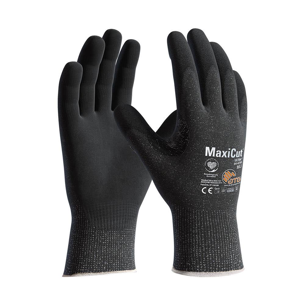 44-4745 MaxiCut&reg; Ultra&trade; Cut D Gloves Nitrile Coated_444745