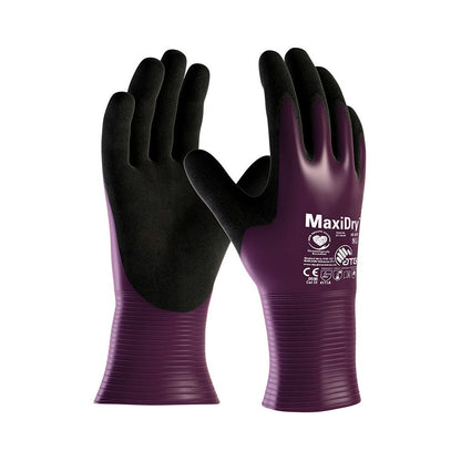 56-426 MaxiDry&reg; Type C Oil Resistant Gauntlet Gloves Nitrile Coated_56426