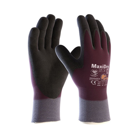 56-451 MaxiDry&reg; Zero&trade; Cut B Thermal Gloves Nitrile Coated_56451