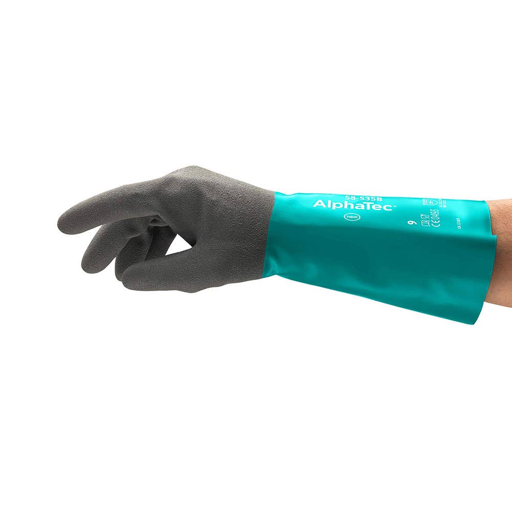 AlphaTec&reg; 58-535B Chemical Resistant Gloves 380mm 58535