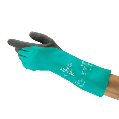 58-735 AlphaTec&reg; Cut C Chemical Resistant Gloves Nitrile Coated 58735