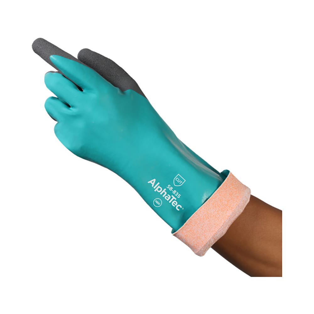 ALPHATEC Chemical and Cut F Gloves 58-835 Ansell 58835