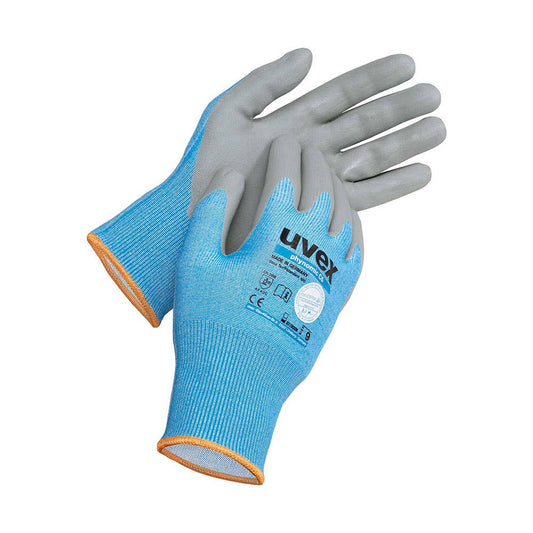 60081 Phynomic C5 Cut C Gloves Polymer Foam Coated UVEX60081