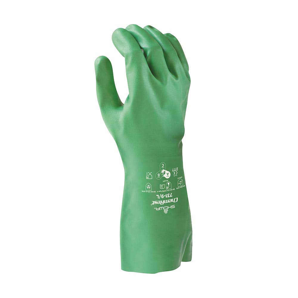 731 Biodegradable Chemical Resistant Nitrile Gloves 731