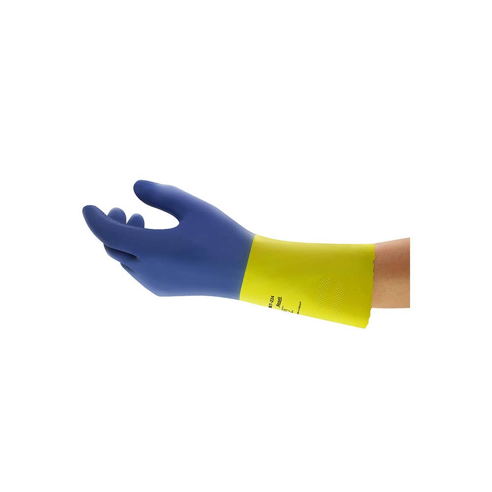 87-224 AlphaTec&reg; Flocklined Chemical Resistant Gloves_224