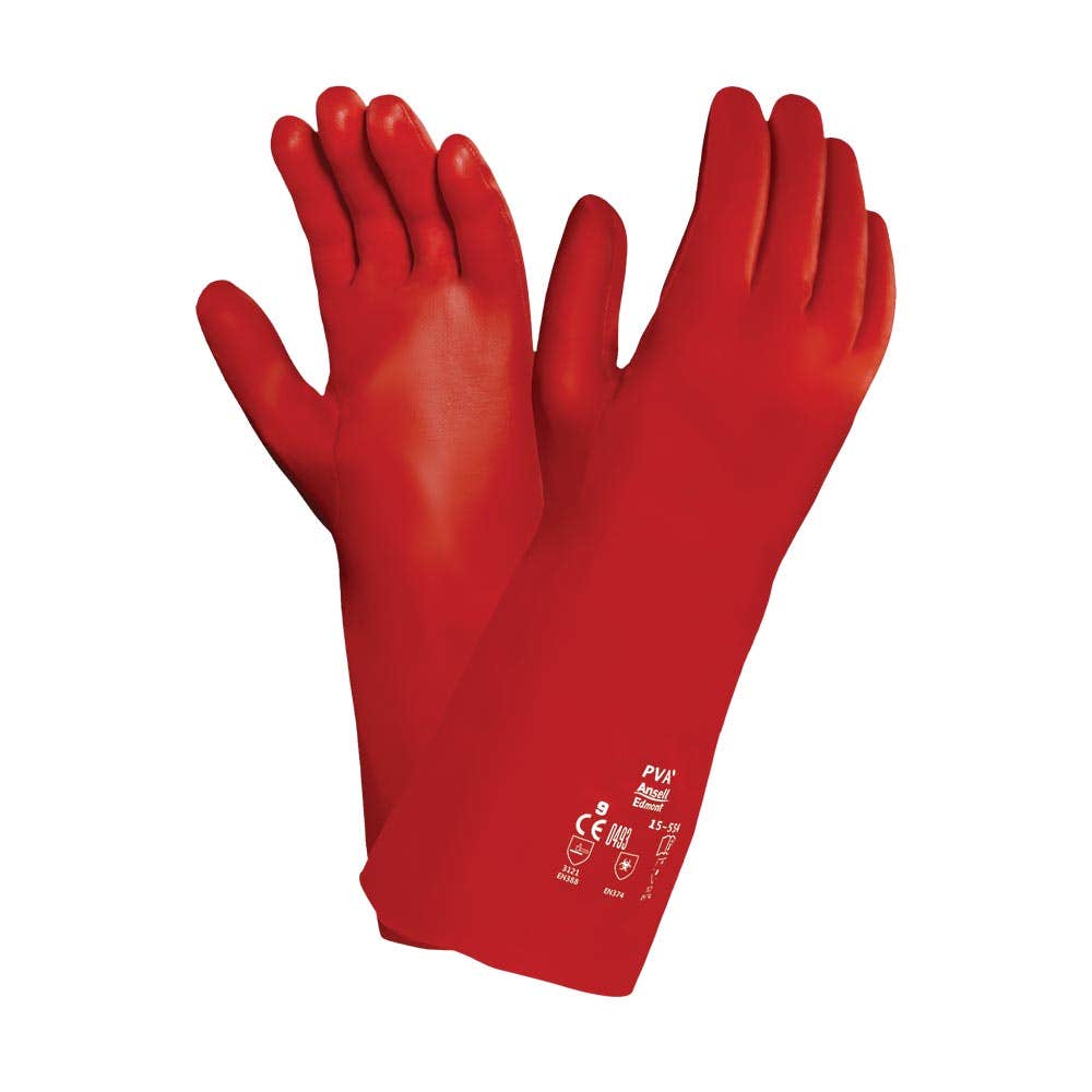 15-554 AlphaTec&reg; Chemical Resistant Gloves 355mm 15554
