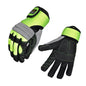 Gloves Anti Vibration Full Index Finger Hi Vis Vibe-Pro 2XL Mec Dex 232146 PR-751-2XL