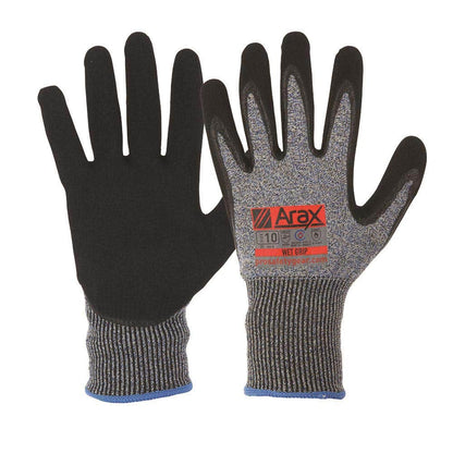 AND Arax&reg; Cut D General Purpose Liner Gloves Nitrile Coated ARAXAND
