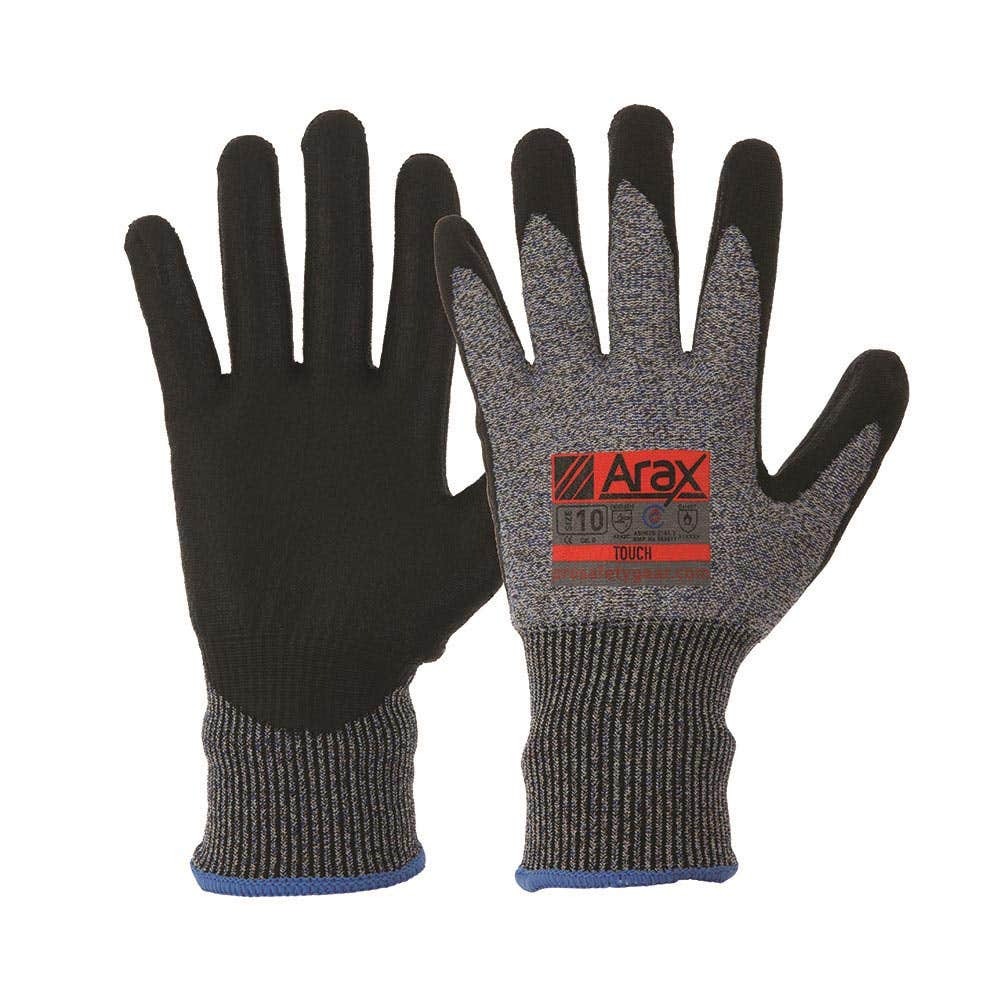 APUD Arax&reg; Cut C General Purpose Liner Gloves PU Coated ARAXAPUD