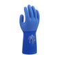 Gloves Kevlar Oil Resistant Blue PVC Coated Showa 2XL 30000276 KV660XL-11.EU