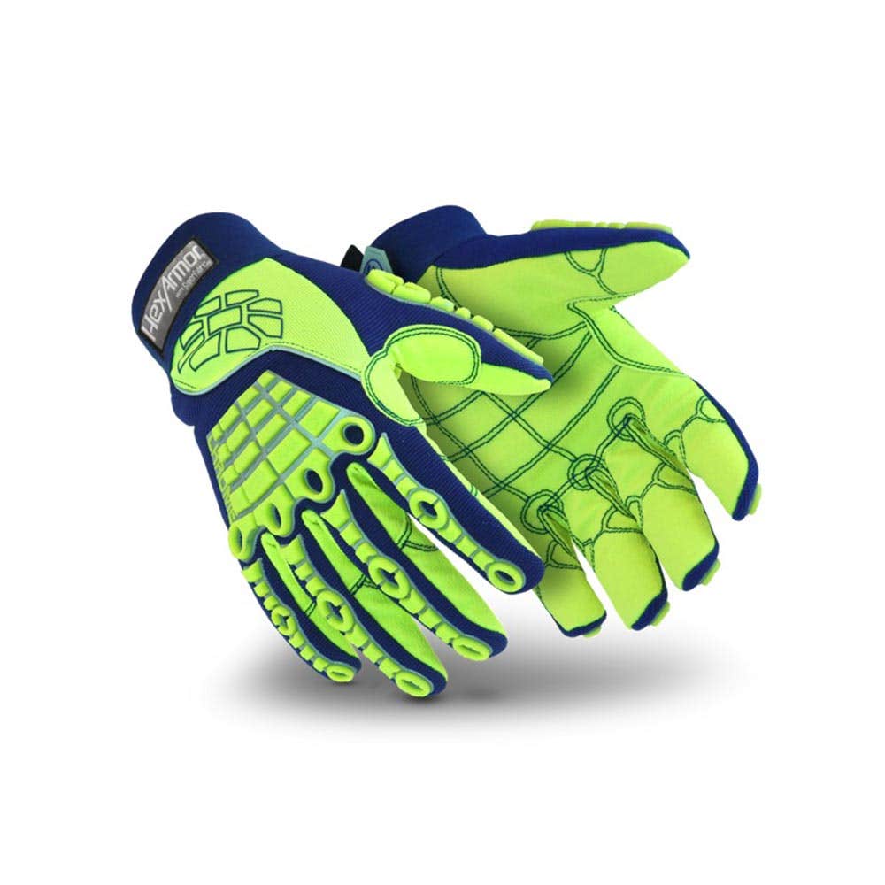 4027 Chrome Series&reg; Hi-Vis Impact Mechanics Gloves CHROME4027