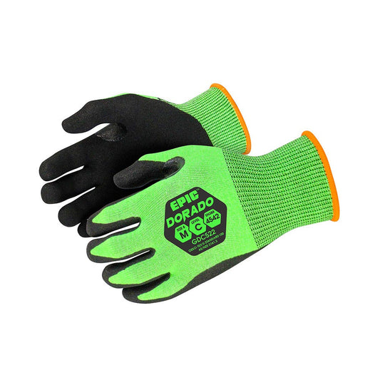 GDC52 Dorado Cut 5C Gloves Nitrile Coated GDC52