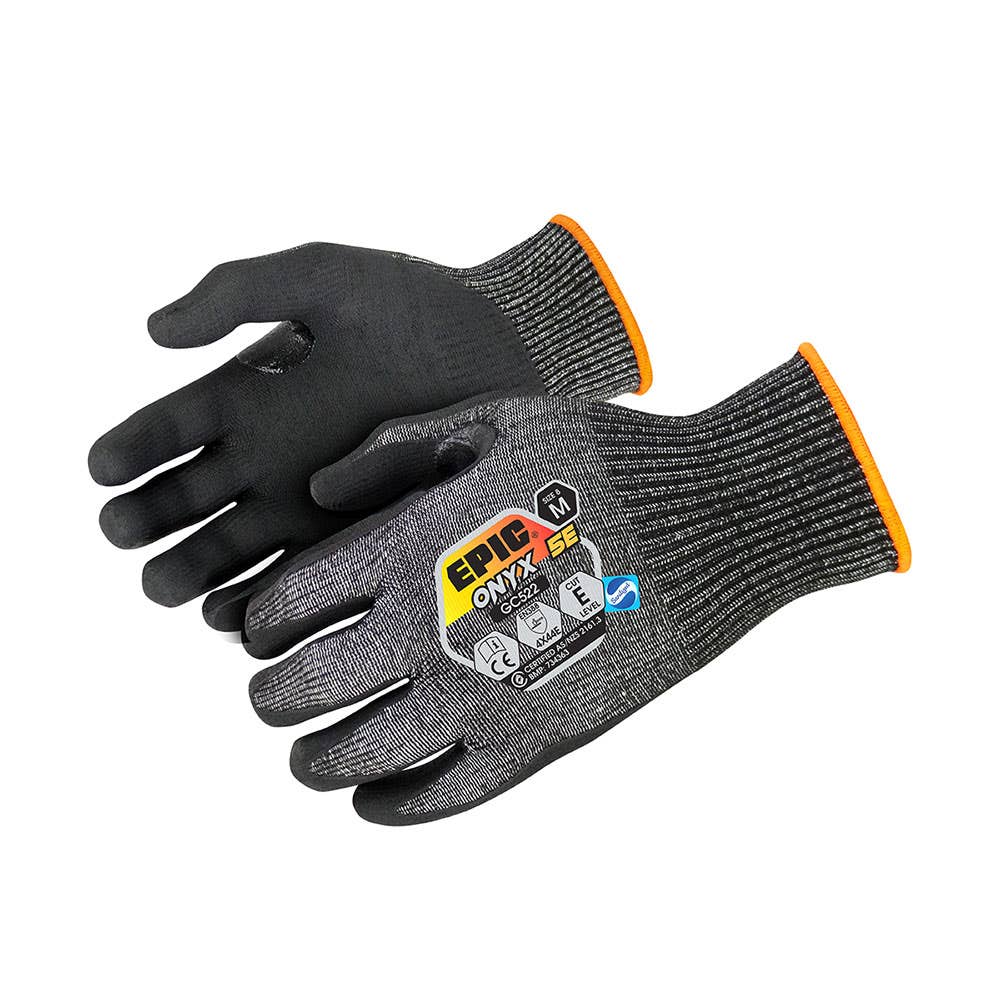 GC52 Onyx&trade; Cut E Gloves Nitrile Coated GC52