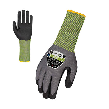 GFPR507 Quantum Cut F Extended Cuff Gloves Nitrile Coated GFPR507