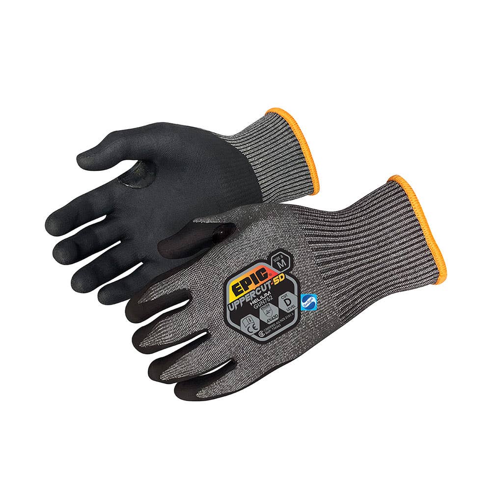 Gloves Uppercut Helium Cut 5D 3/4 Dip Size 2XL/11 EPIC 510150 510150 GUN755