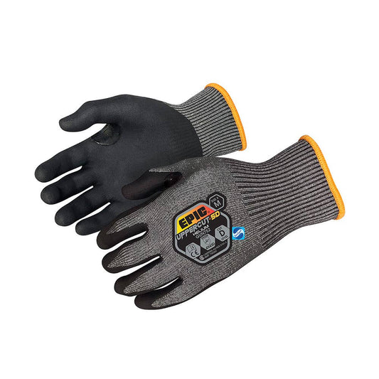 Gloves Uppercut Helium Cut 5D 3/4 Dip Size 2XL/11 EPIC 510150 510150 GUN755