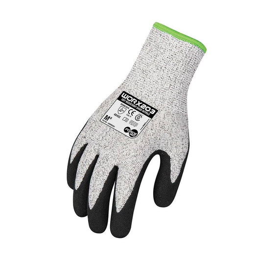 GWORX203 Cut C Gloves Sand Nitrile Coating_GWORX203