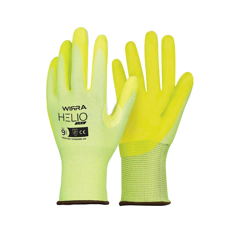 Glove 101 Gp 15G Sandy Nitrile Wirra 360 Hi Vis Size 10_55040867_AN360Y10