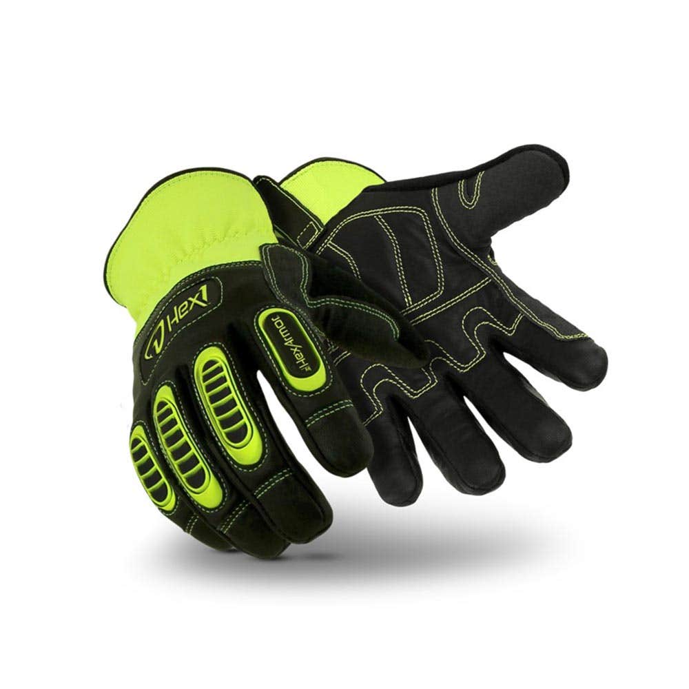 2125 Hex1 Hi-Vis Impact Gloves HEX12125