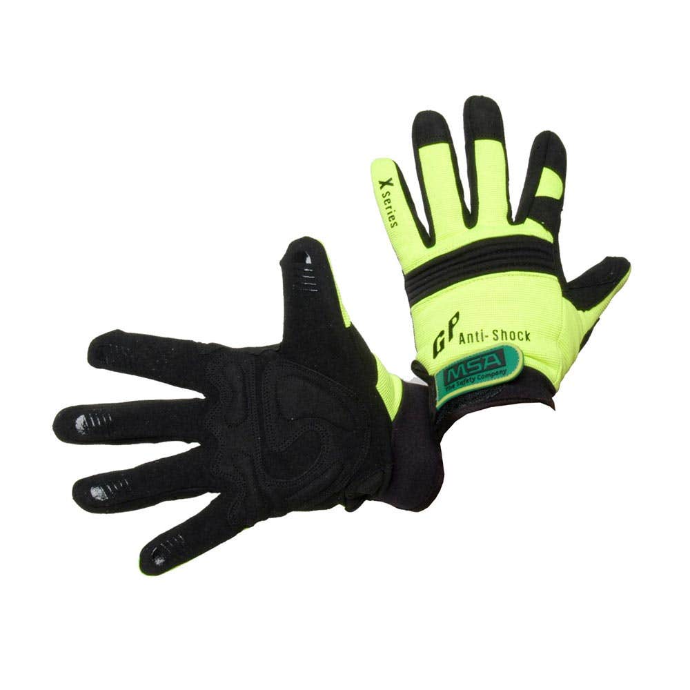 Gloves Anti Shock Gel Insert Silicone Finger Tip 2XL MSA 90110289 765447XX