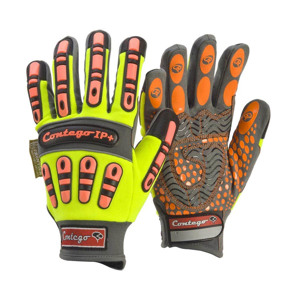 COIMPMECH Protectio Hi-Vis Impact Gloves COIMPMECH