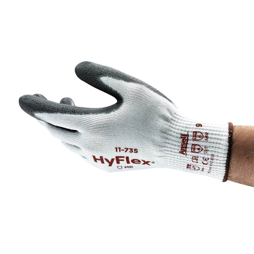 11-735 HyFlex&reg; Cut C Gloves PU Coated 11735