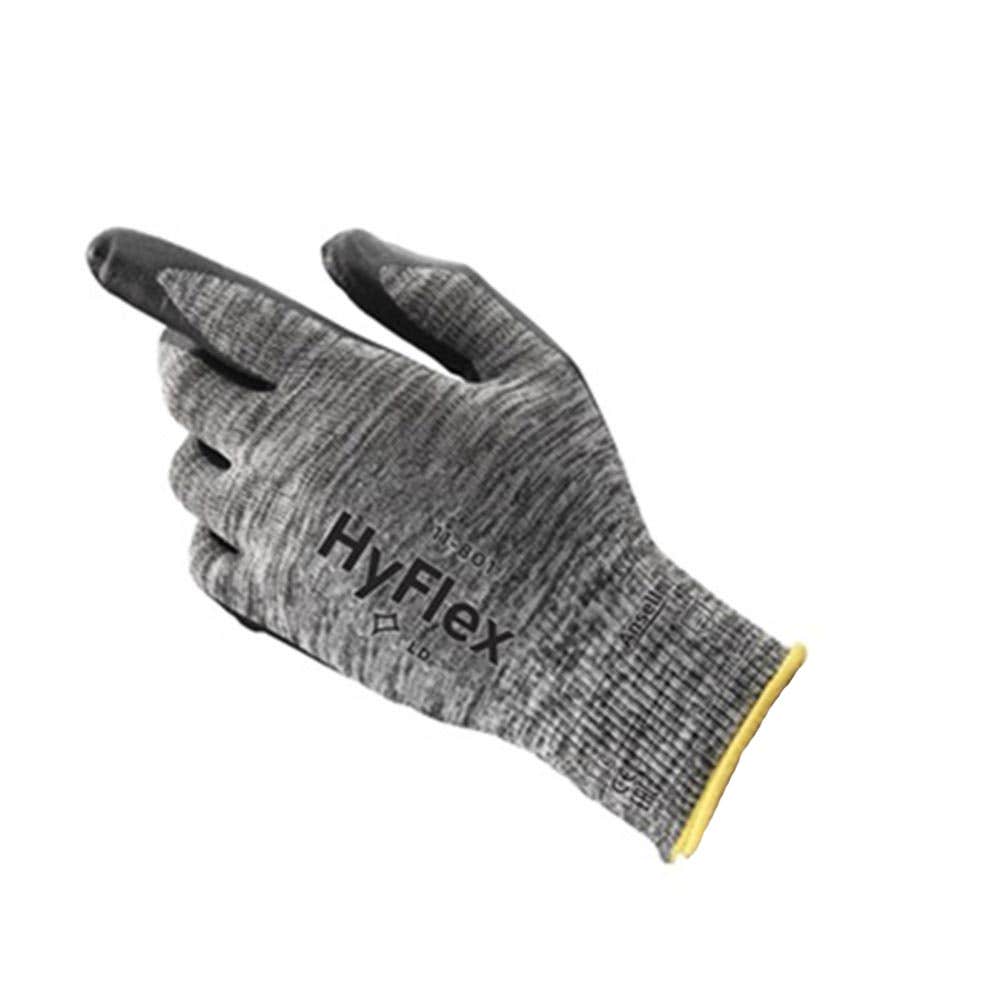 Gloves Hyflex Foam Grey Size 10 Ansell 11-801 Vending Pack_30004743_11-801VP-10_NLA