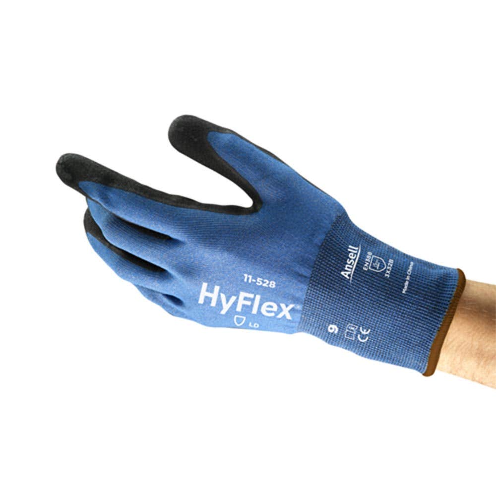 HyFlex&reg; 11-528 Cut B Gloves Nitrile Coated 11528