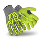 Gloves Impact Knit Cut 5 Hi Vis Yellow 2XL Thin Lizzie 2090X HexArmor 40000637 2090X11