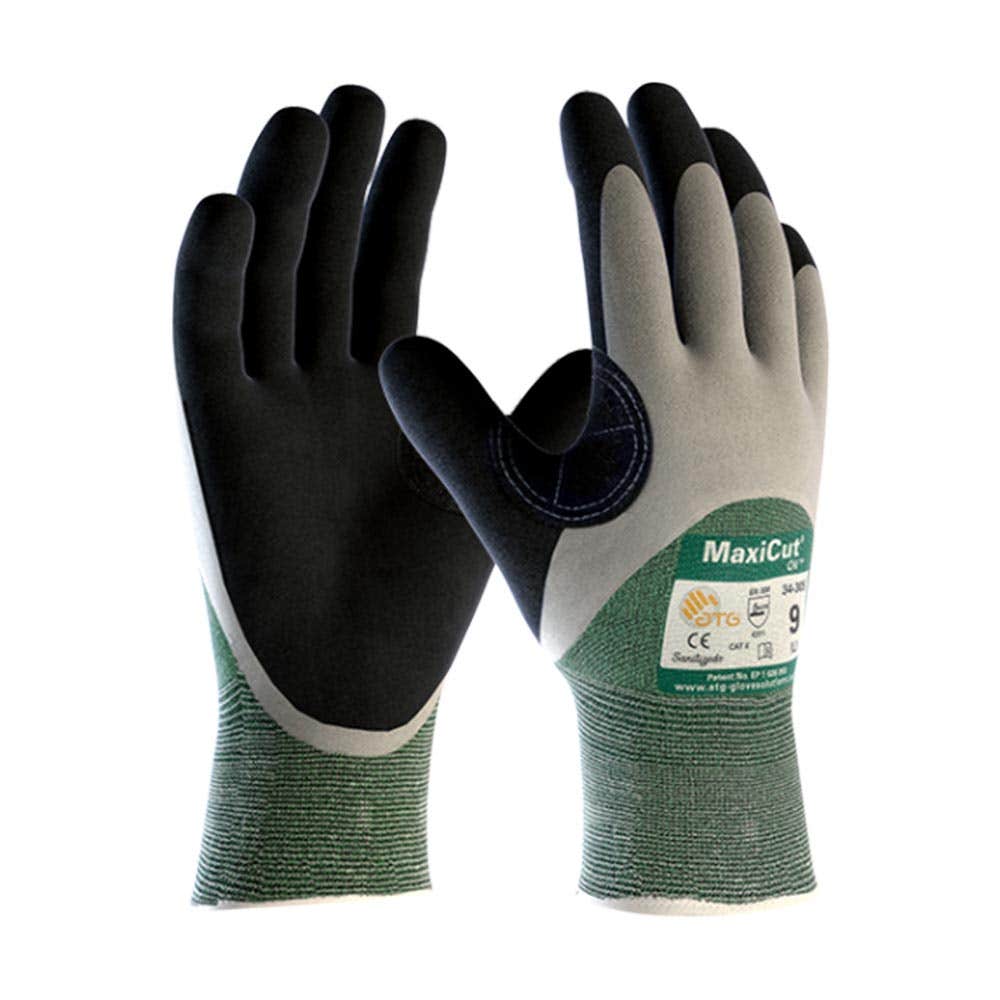 Gloves Maxicut 3 Oil 3/4 Coated Cut Resistant Size 7_30000668_34-305-07P