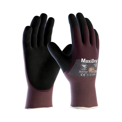 56-425 MaxiDry&reg; Oil Resistant Gloves 3/4 Dip Nitrile Coated_56425