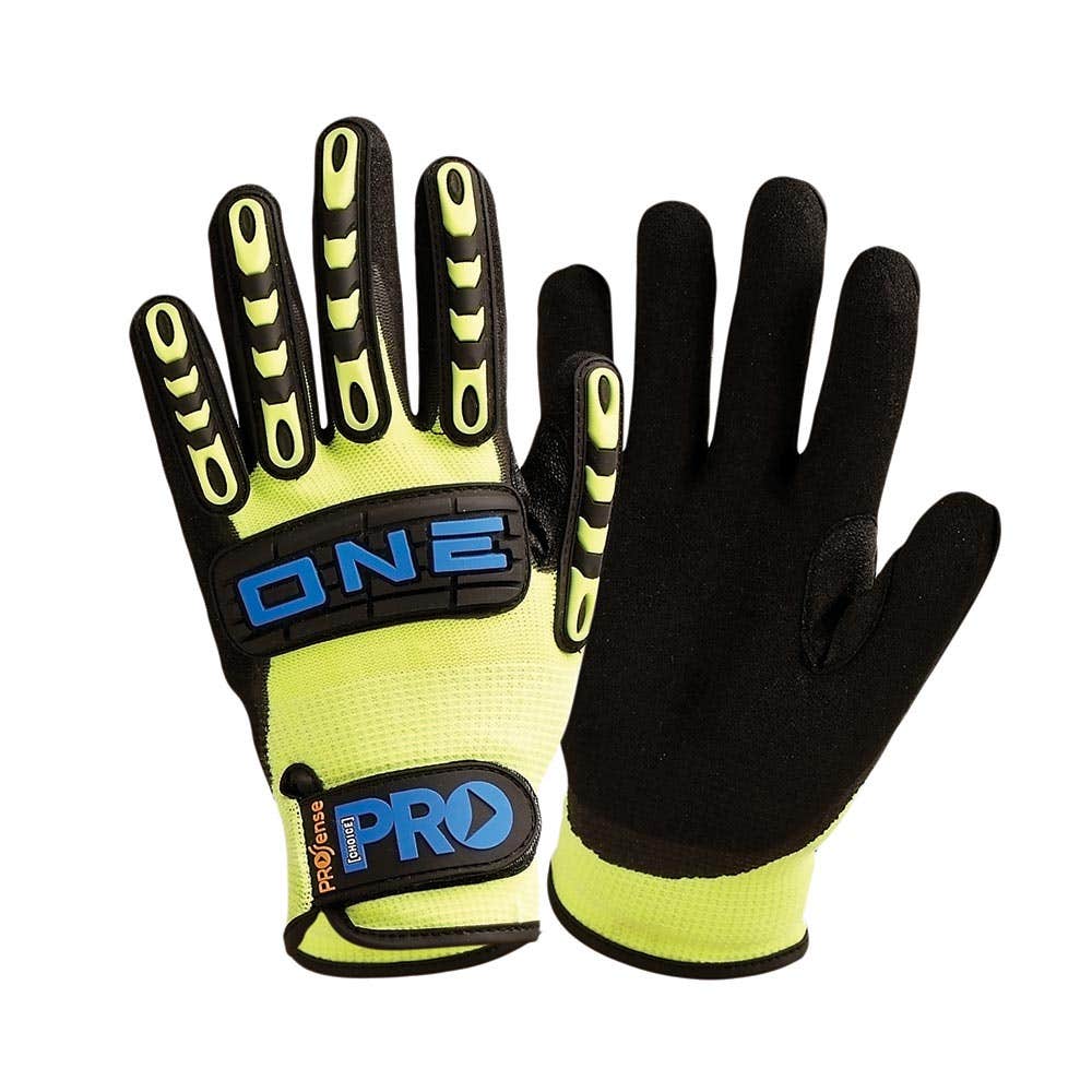 ONNFRB Prosense ONE Hi-Vis Impact Gloves Nitrile Coated_ONNFRB