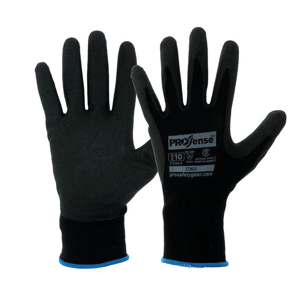 NPF Prosense Stinga Gloves PVC Foam Coated NPF