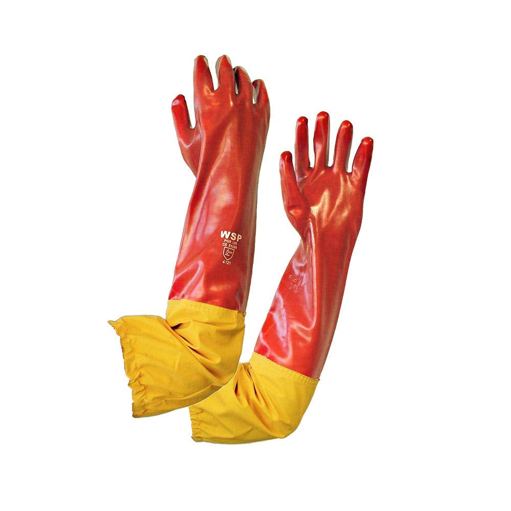 PVC Chemical Gloves 600mm 153290 PGRL60