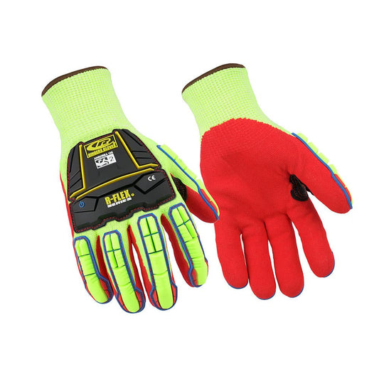 R085 Cut F Impact Gloves Nitrile Coated R085