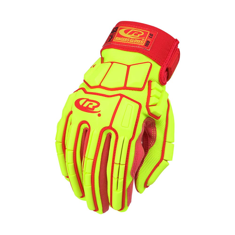 Gloves Impact Cut 5 Secure Cuff Super Hero R-169 2XL Ringers 283674 169-12