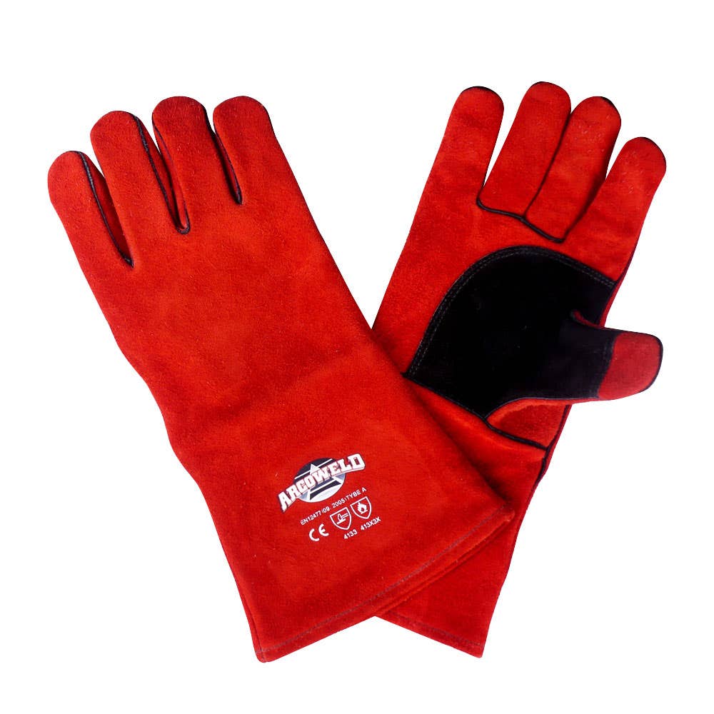 Split Cowhide Extra Palm Reinforced Leather Gloves 16'' 40014326 AWA-LEA-GLOVEXR-16