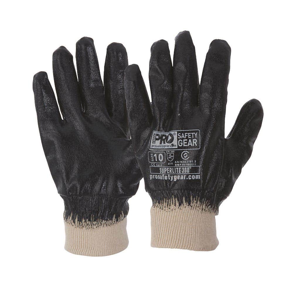 NBRFBB Super-Lite Gloves Fully Dipped Nitrile Coated NBRFBB