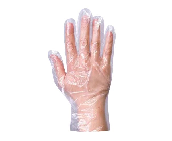 TPE Disposable Gloves Clear 100 Pk TPE100C
