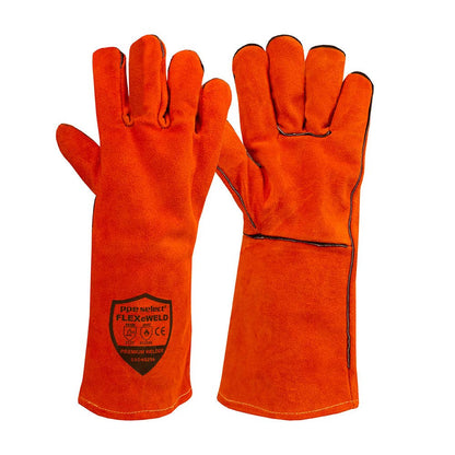 Welding Gloves Red 406mm 55040256 BRW16E