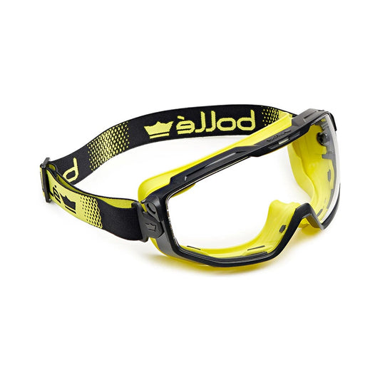 Goggle Universal PC Clear Top Bottom Indirect Vented Bolle 36024500 UNIVGN10W